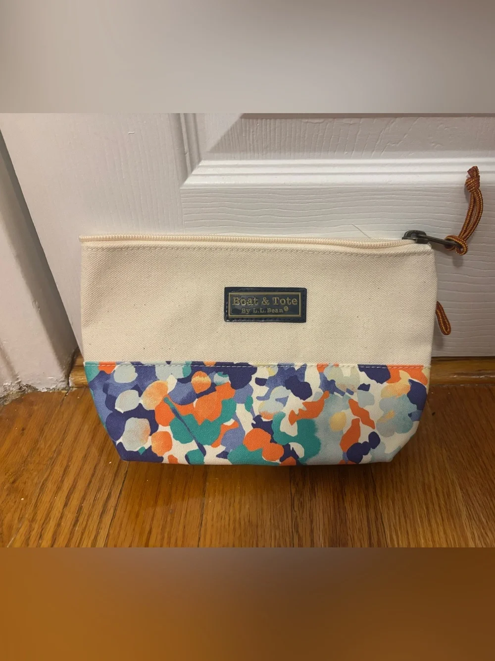 L.L. Bean Canvas Zip Pouch
